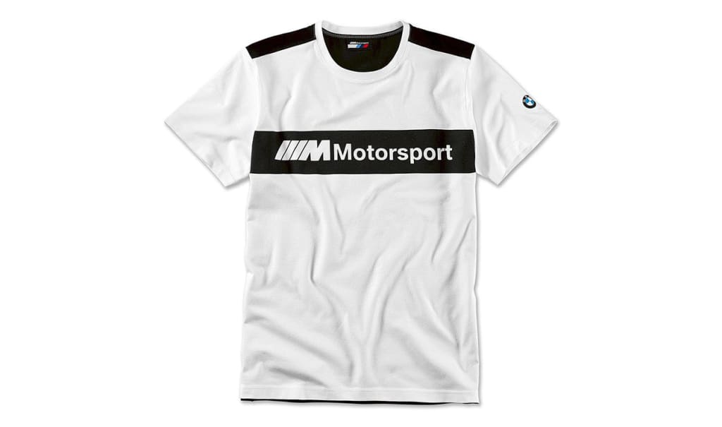 Camiseta Bmw M Motorsport Logotipo De Hombre . Original Recambios