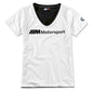 Camiseta Bmw M Motorsport Logotipo De Mujer . Original Recambios