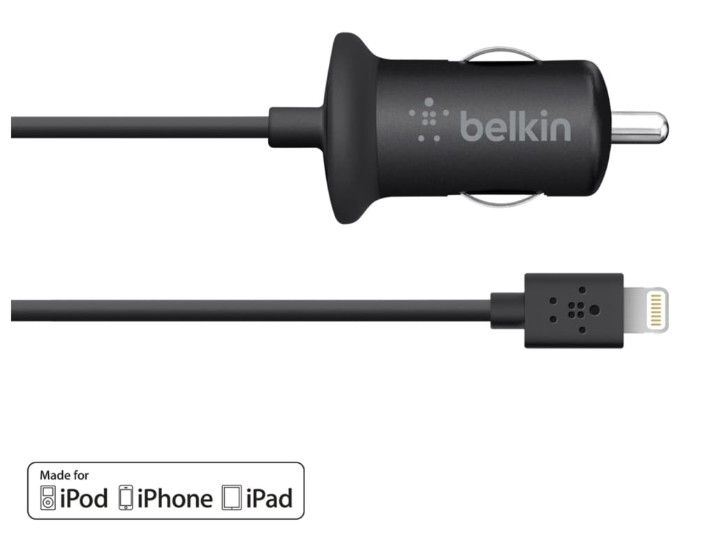 Cargador De Mechero Belkin (Ipad - Iphone) Conexión Lightning
