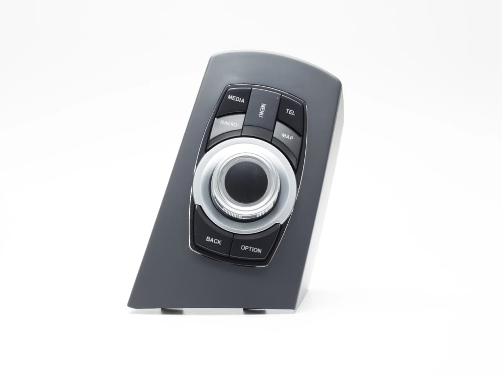 Controlador Idrive (Ruleta Central) Para Pantalla Radio Android Bmw. Serie 1 E81 E82 E87 E88