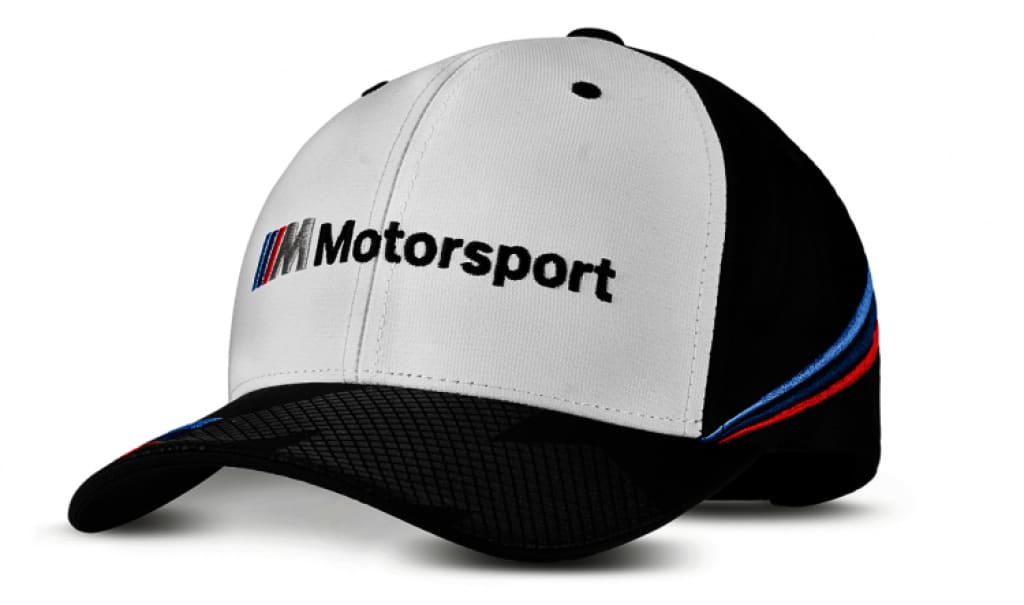 Gorra Bmw M Motorsport Unisex Negro / Blanco. Original Merchandising