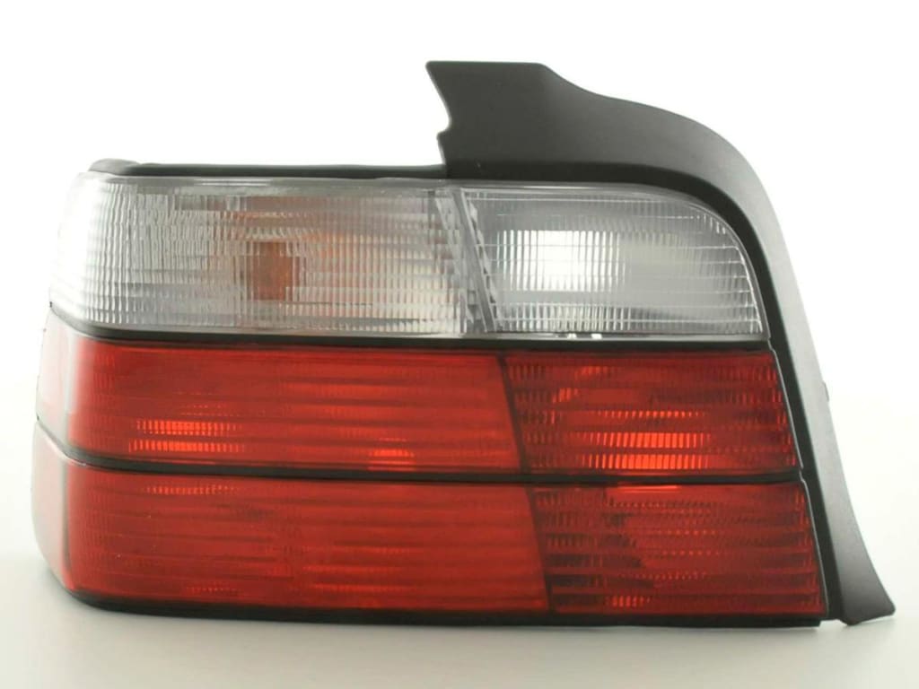 Juego De Luces Traseras Bmw Serie 3 Limo Tipo E36 91-98 Rojo / Blanco Lights > Rear/tail Lights