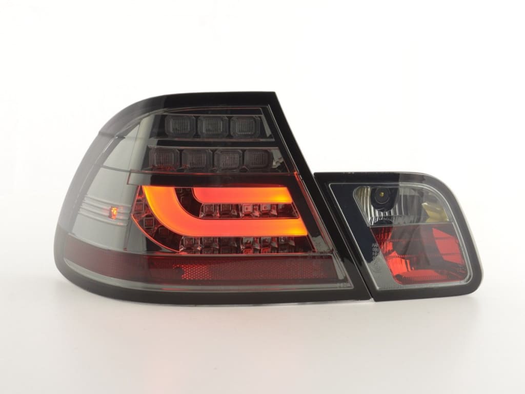 Pilotos Traseros Led Bmw 3Er E46 Coupe Año. 03-07 Negro Lighting Tuning > Taillights